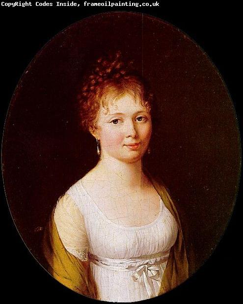 Louis Leopold  Boilly Portrait of Gabrielle Josephine du Pont
